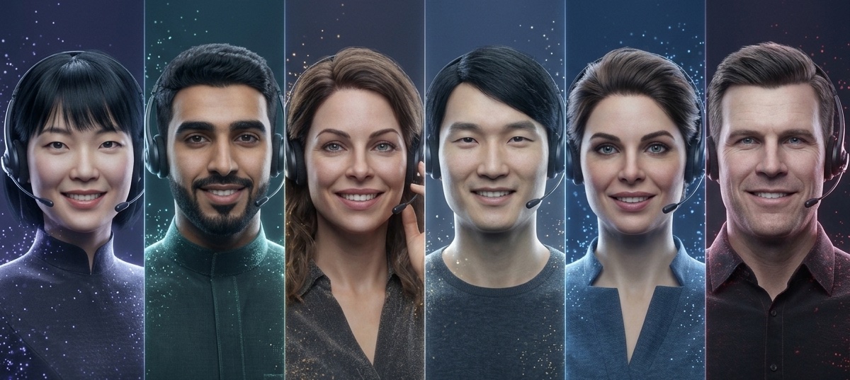 Mehrsprachiger KI Voice Agent